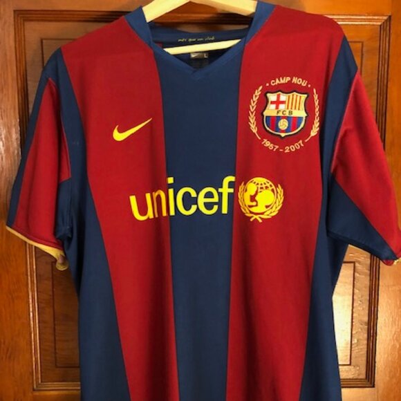 Nike FCB Team Jersey - Large - Picture 1 of 3